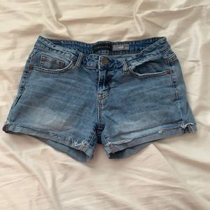 MIDI jean shorts